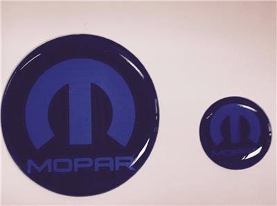 Dodge Challenger Mopar Hi Domed Fuel Door And Starter Button Soft Emblem Peel Stick