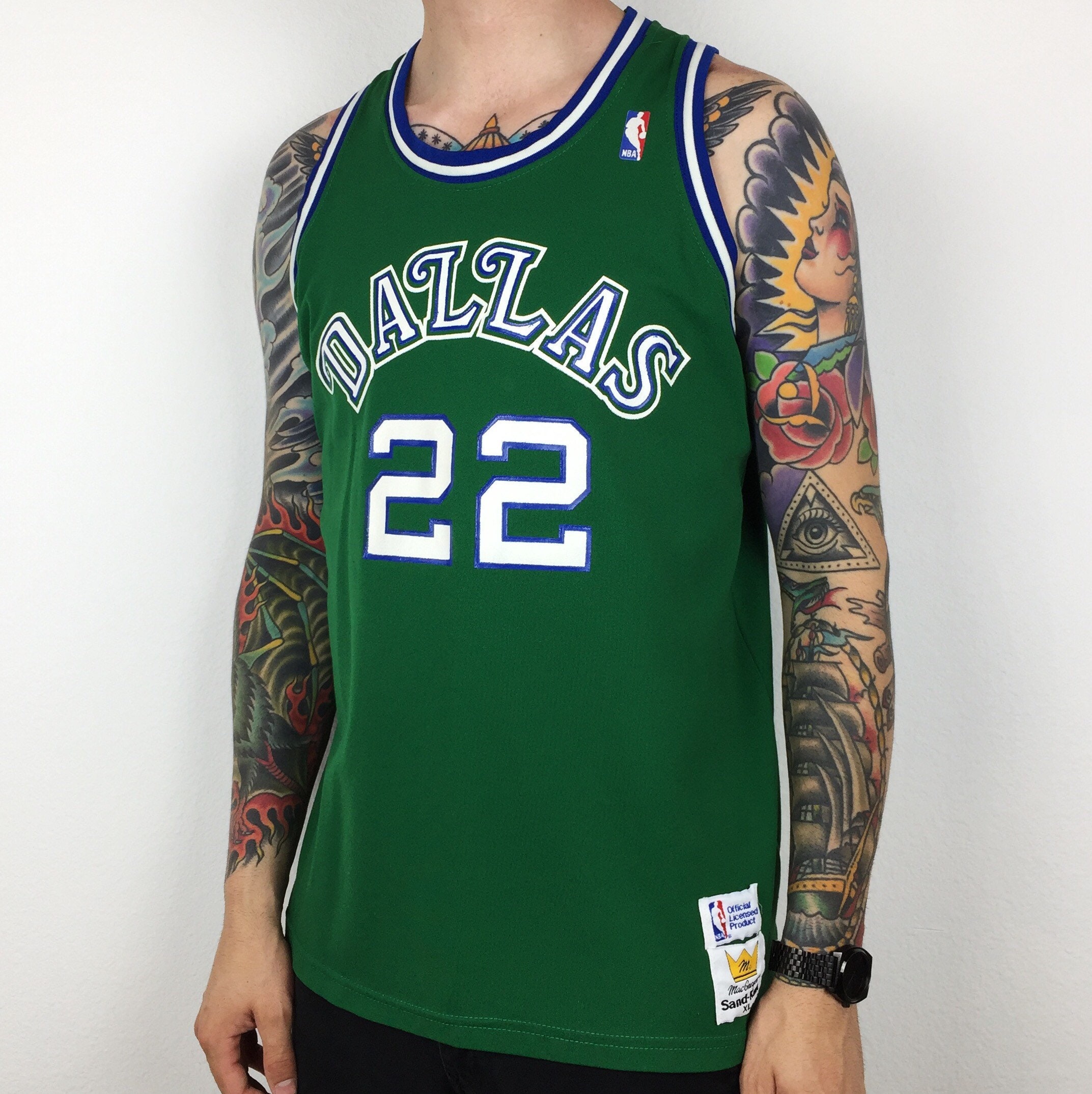 dallas mavericks green t shirt