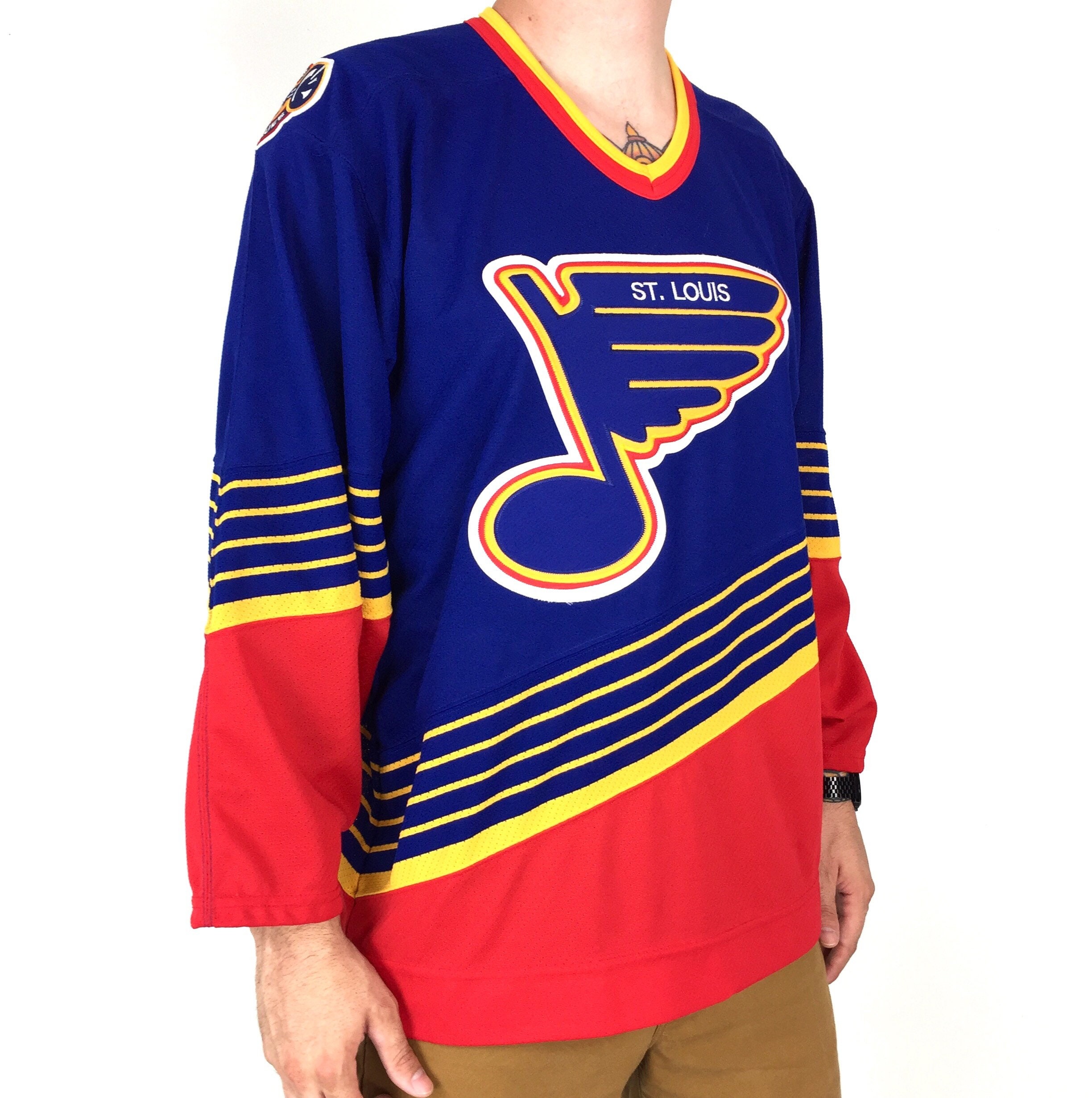 st louis blues 90s retro jersey