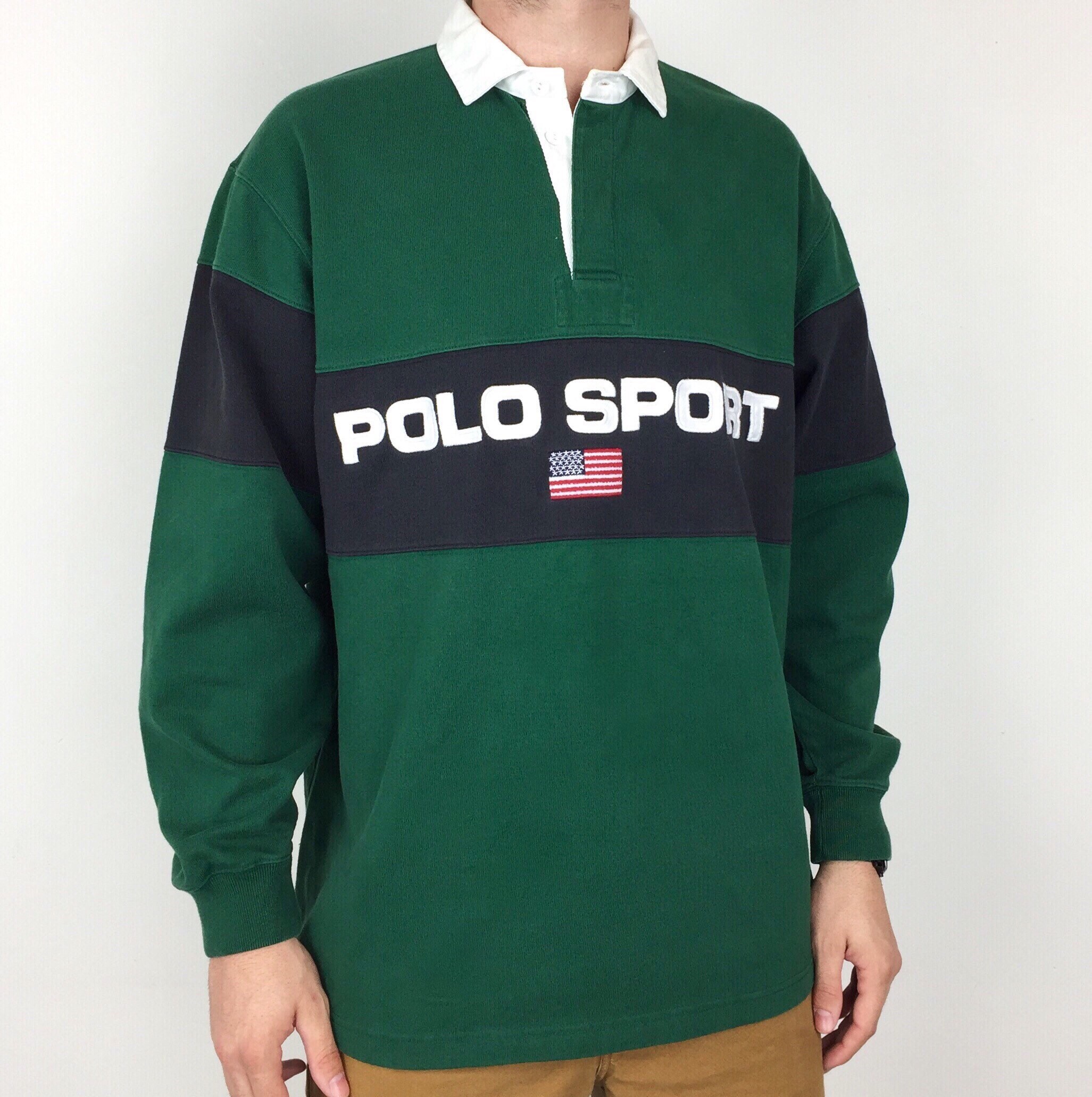 vintage polo sport rugby shirt