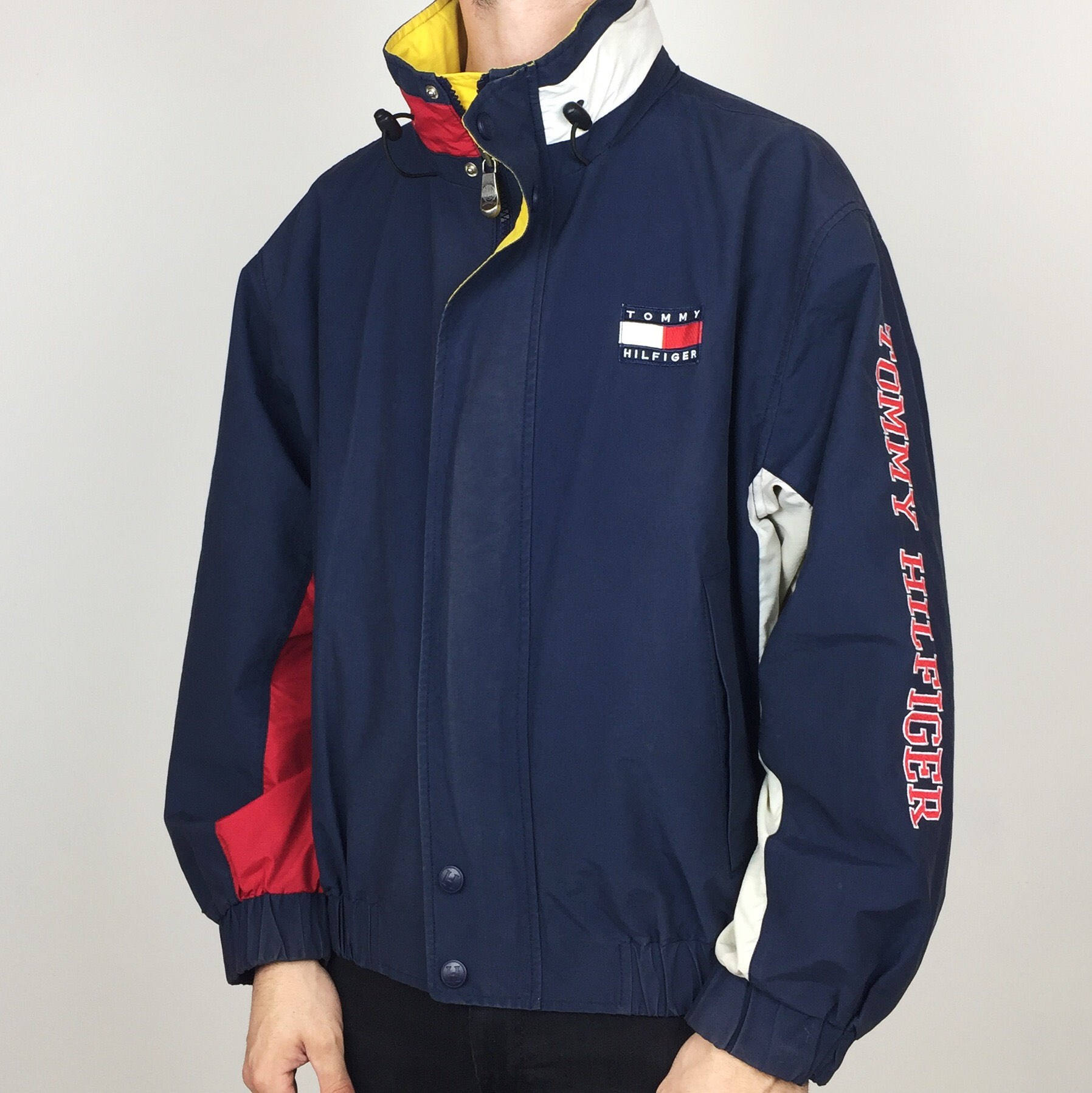 tommy hilfiger collar jacket