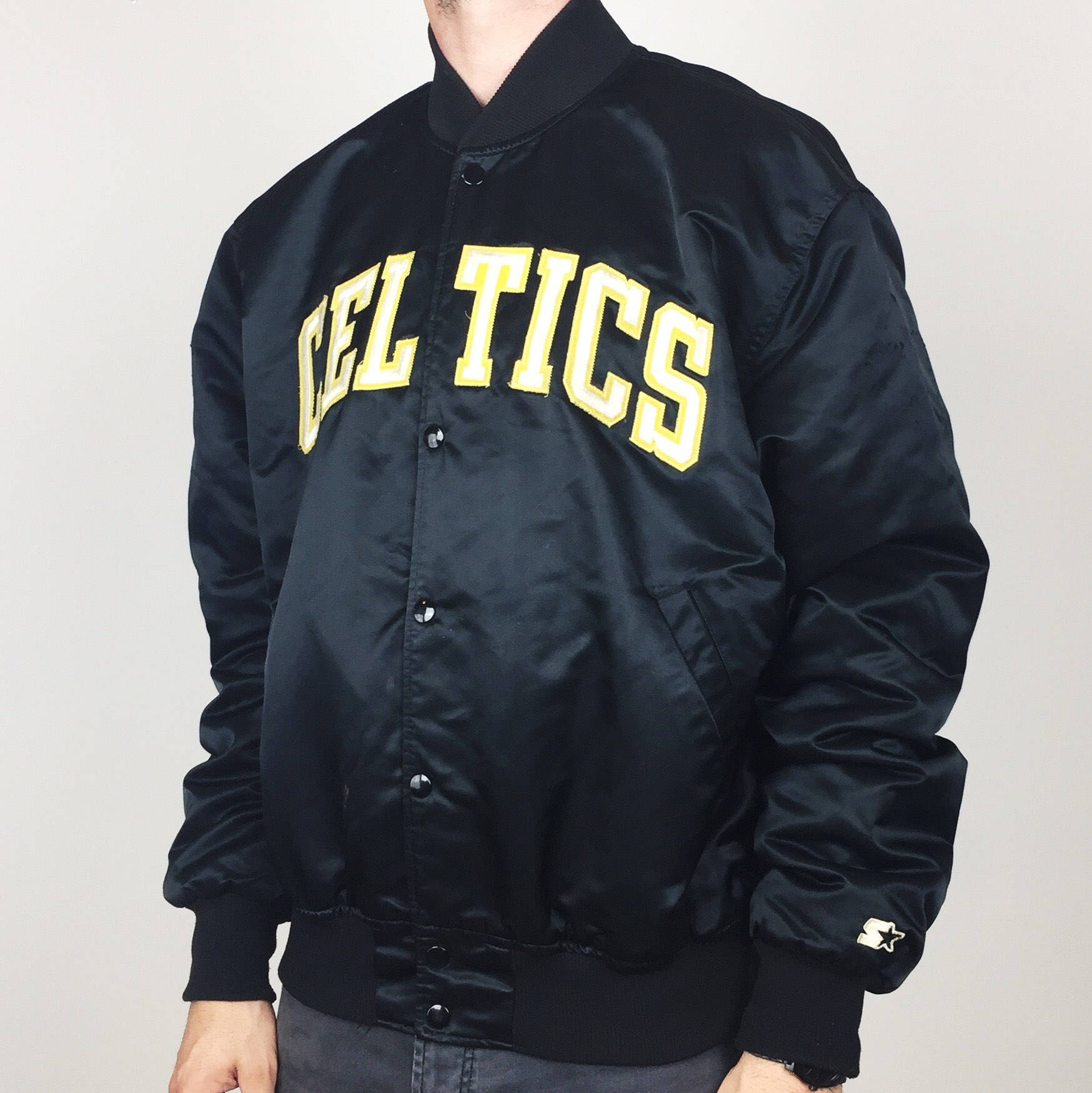 vintage celtics starter jacket