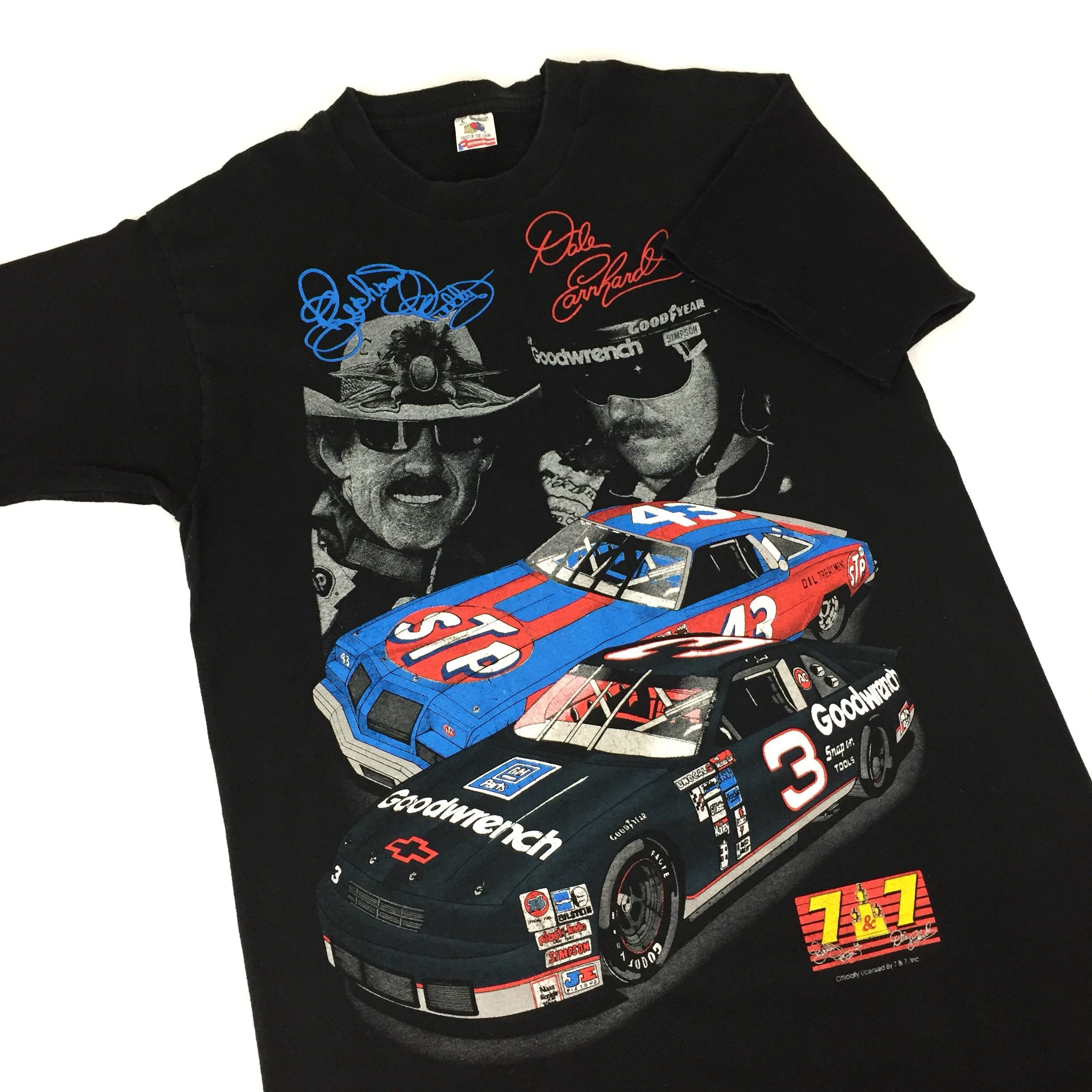 Vintage 90s 1994 94 NASCAR Dale Earnhardt Sr Richard Petty ...