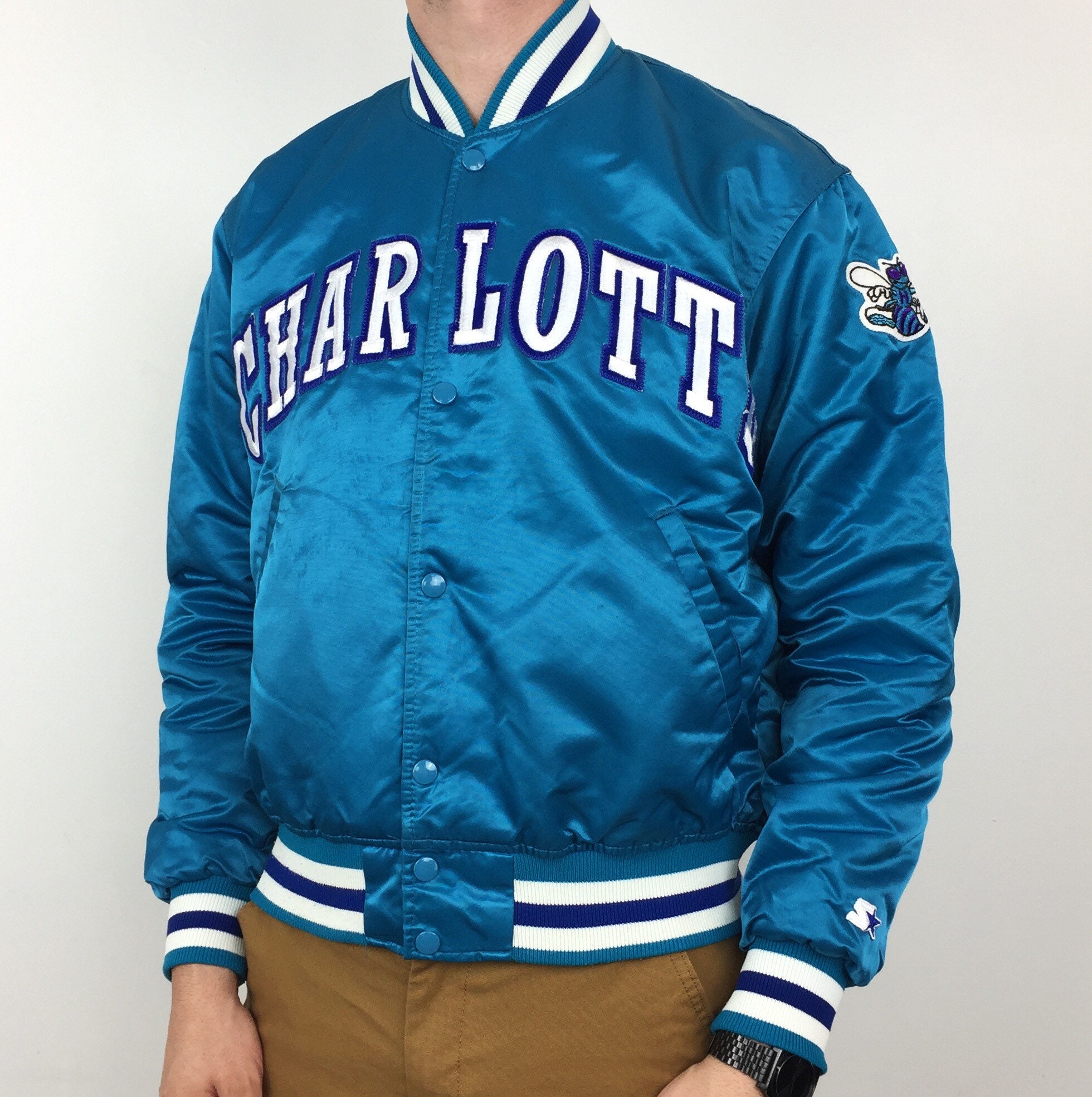 hornets satin jacket