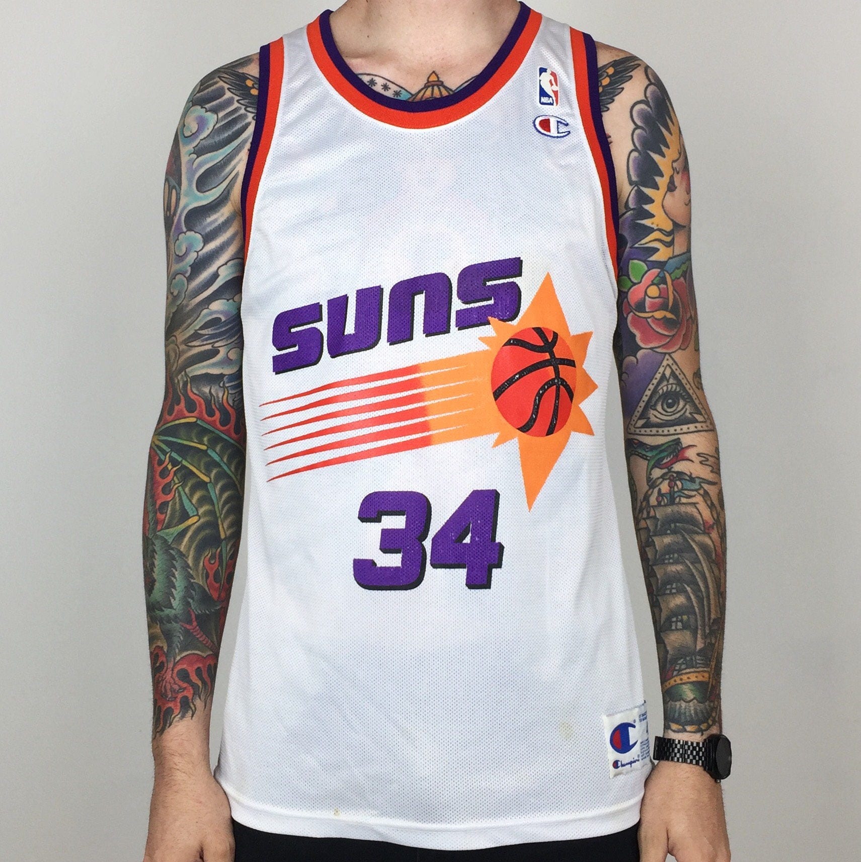 size 40 champion nba jersey