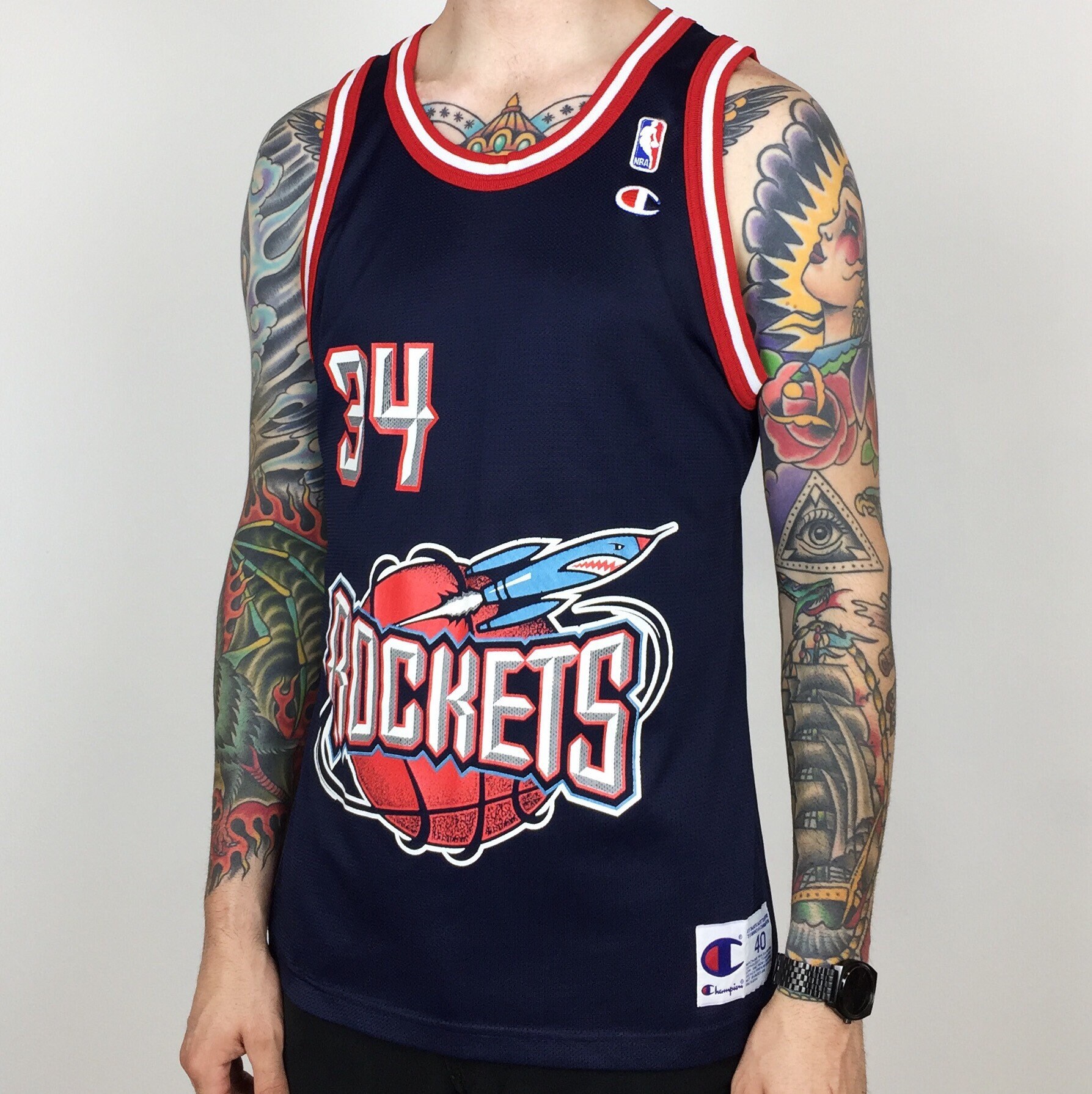 houston rockets navy blue jersey