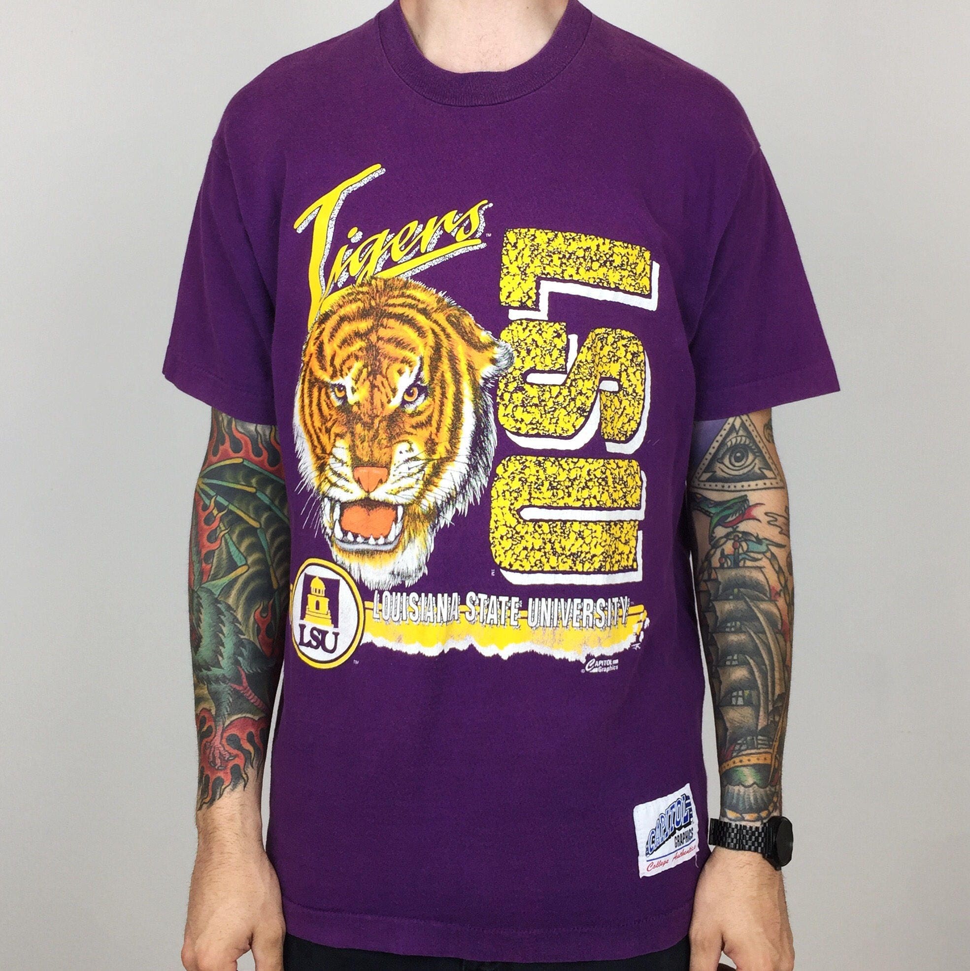 lsu graphic tee