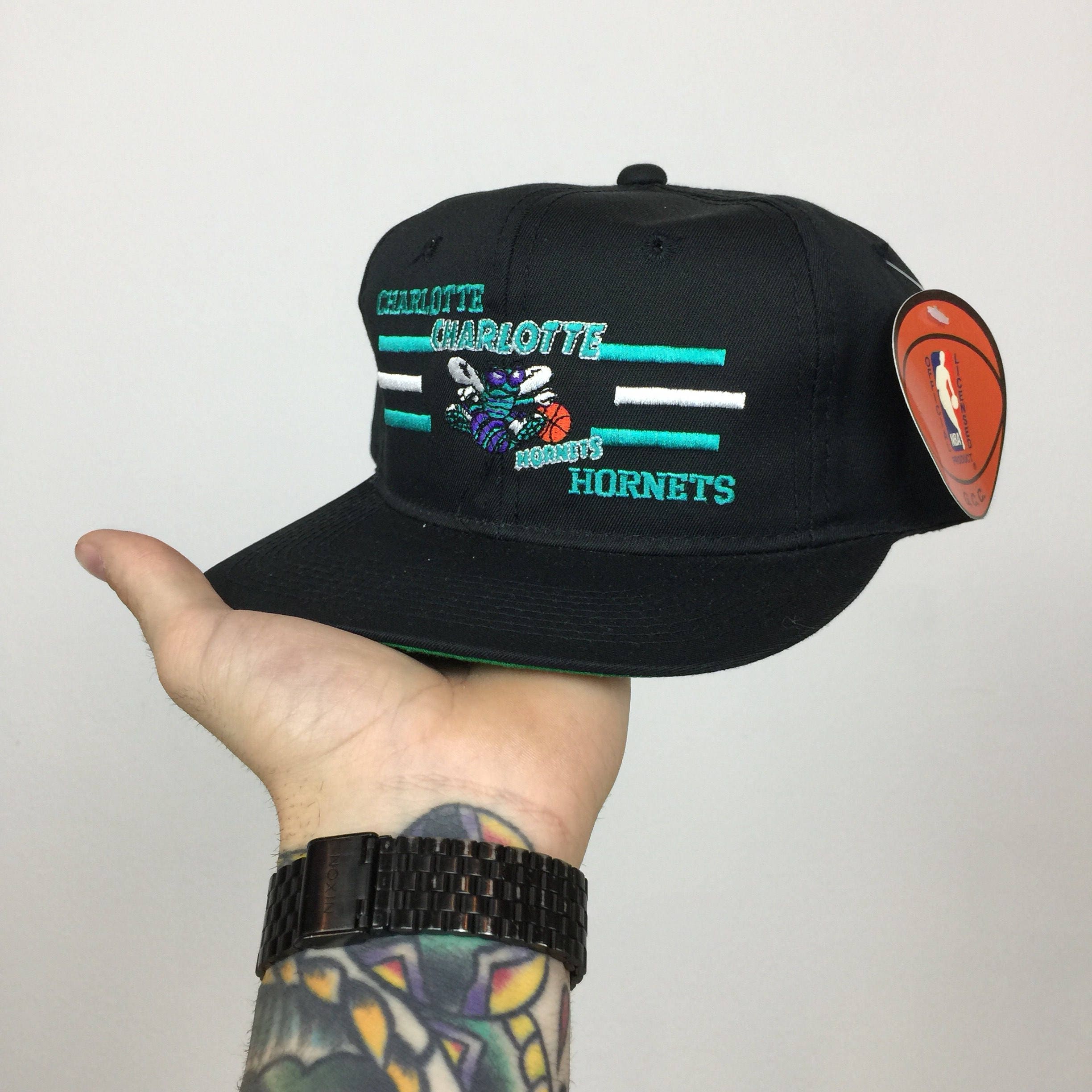charlotte hornets vintage snapback