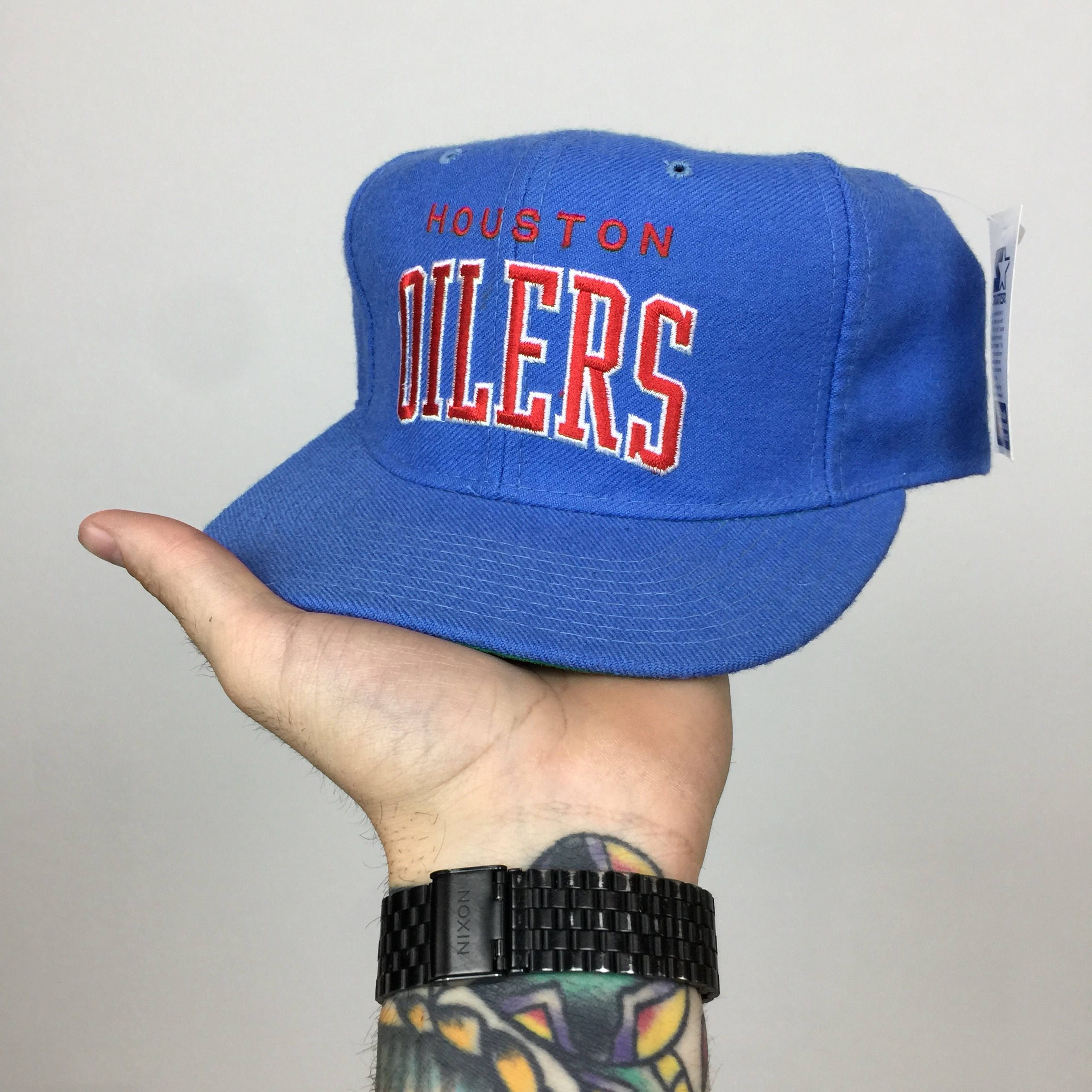 vintage houston oilers hat