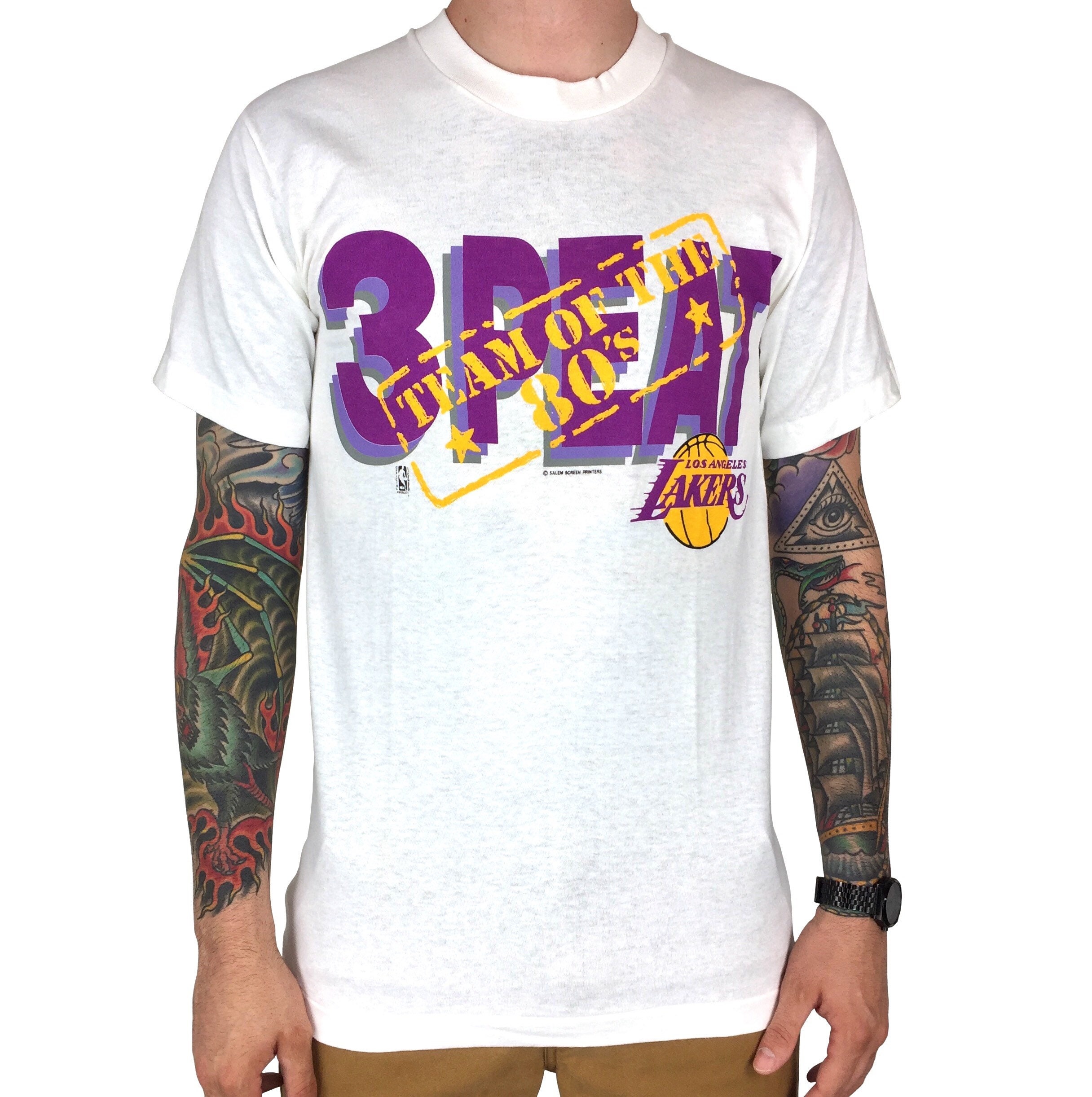 lakers 3 peat shirt
