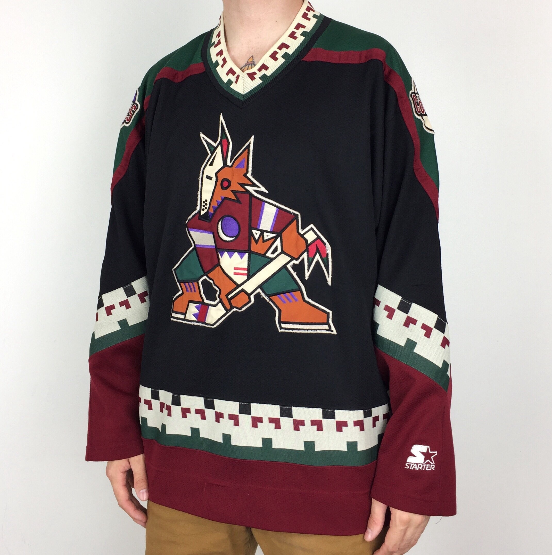 90's phoenix coyotes jersey