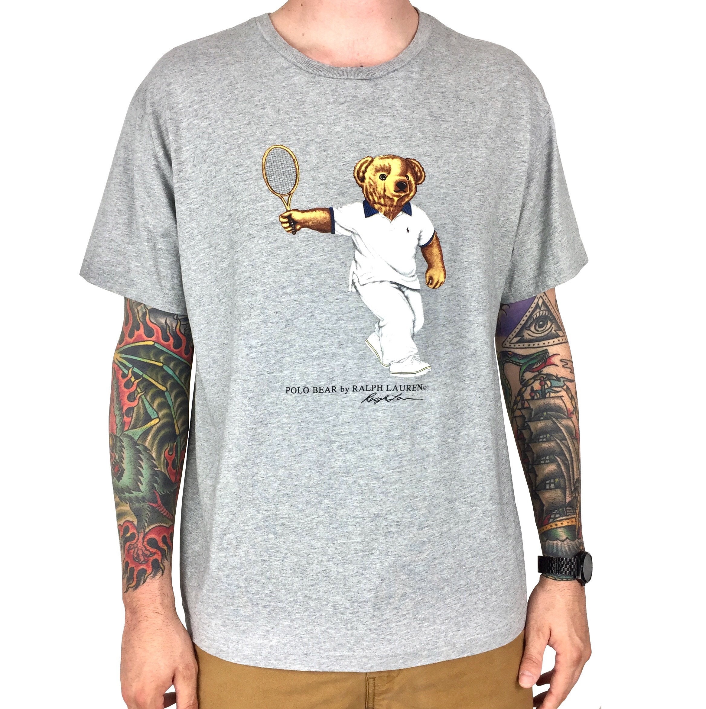 ralph lauren tennis bear