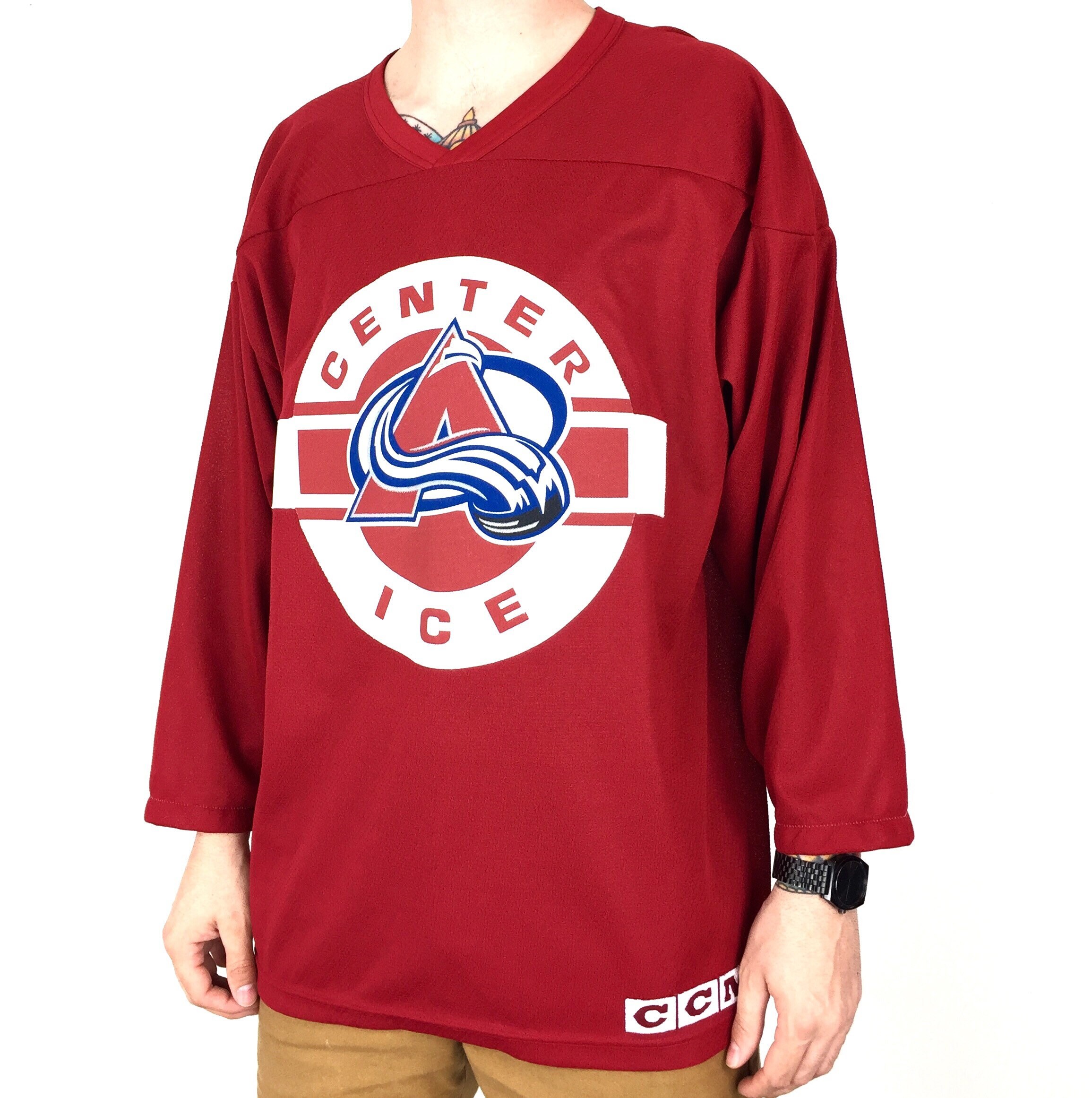 nhl center ice jersey