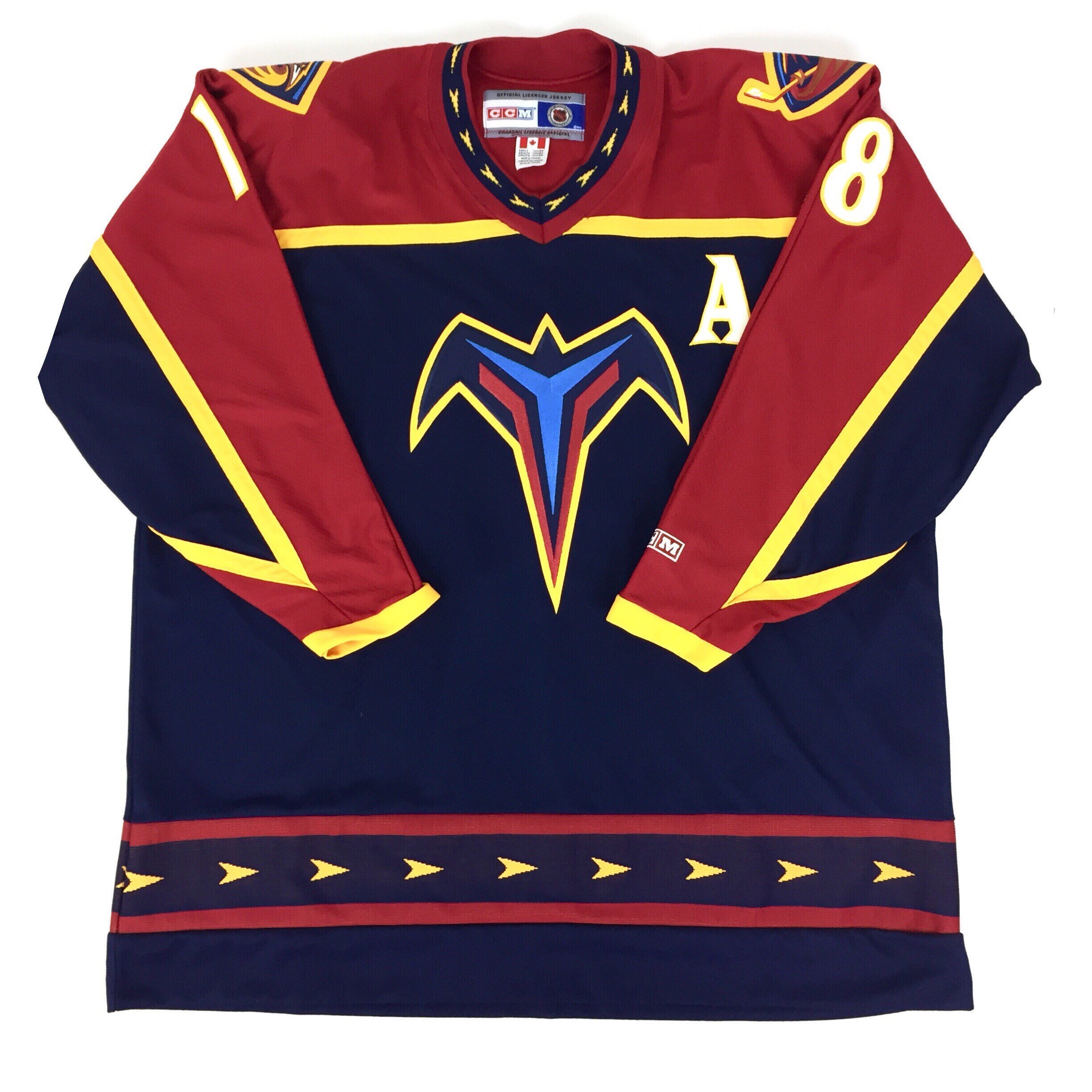marian hossa atlanta thrashers jersey