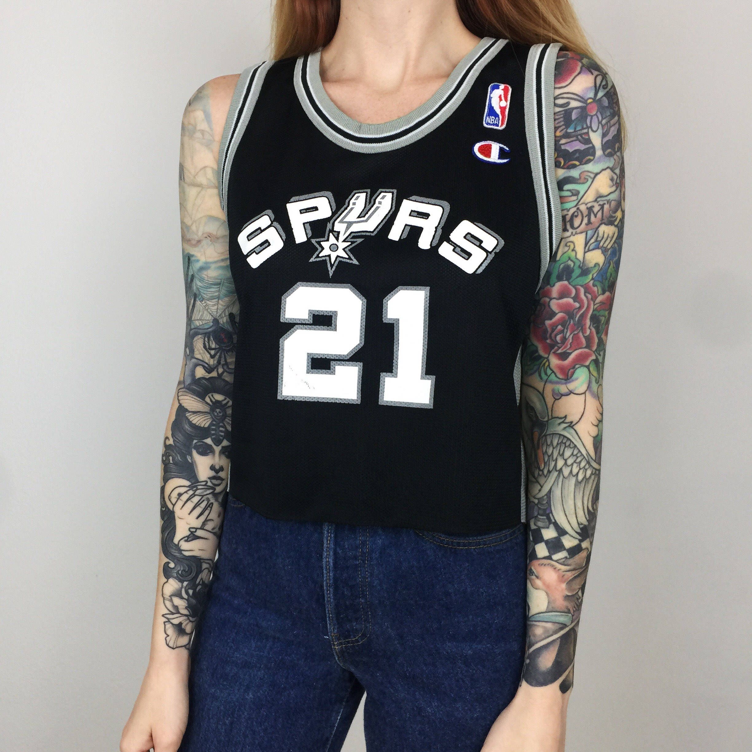 cropped basketball jersey