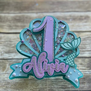 Mermaid Cake Topper, Cake Topper, Mermaid Topper, mermaids