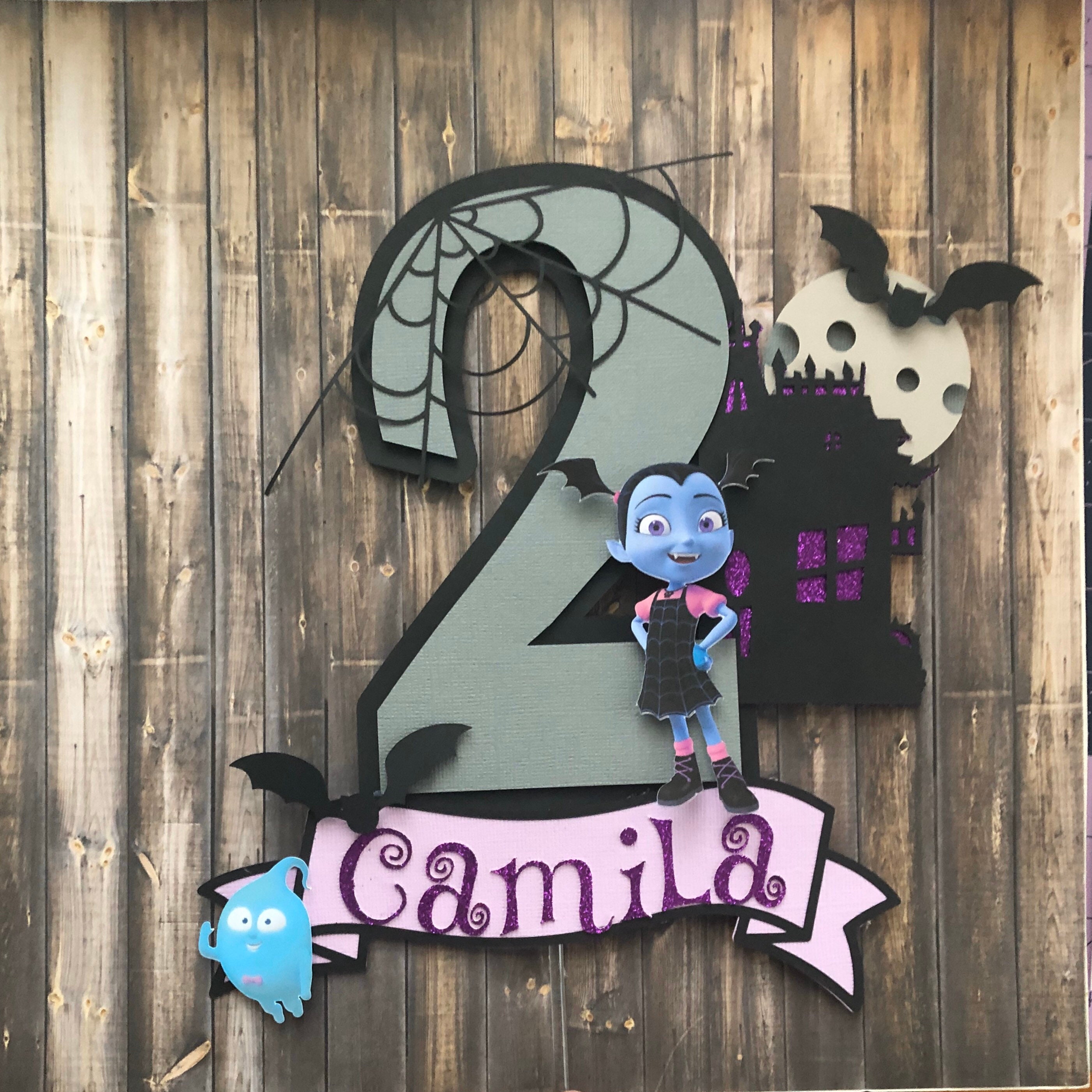 Cake Topper Cake Topper Vampire Cake Topper Etsy