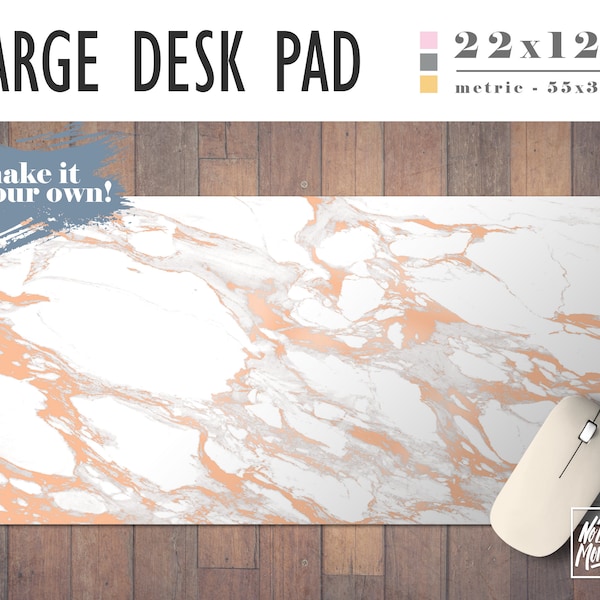 Rose Gold Desk Accessories Etsy