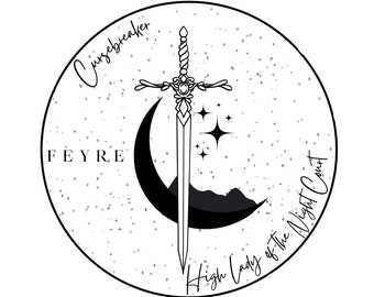 ACOTAR Feyre Cut Files For Cricut, ACOTAR Designs For Sublimation, Shirts, Stickers