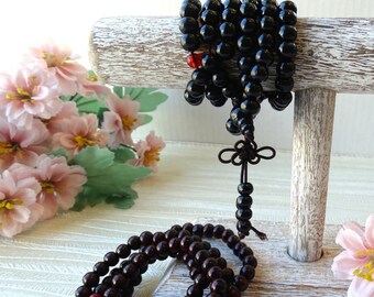 Unisex / Wrap Bracelet / Buddhist Knot / Beaded