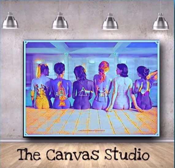 Pink Floyd Back Catalogue Canvas Print Wall Hanging For Your Etsy