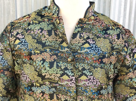 Chinese Silk Kimono from the 1950's - Chinese Silk