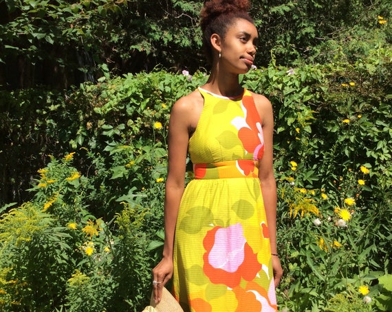 Kate Spade Blossom Print Shirtdress at a Green Wall in Austin