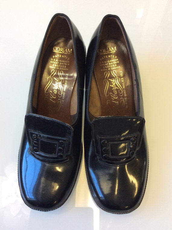 1960 Mod Shoes / Authentic vintage patent leather Sho… - Gem