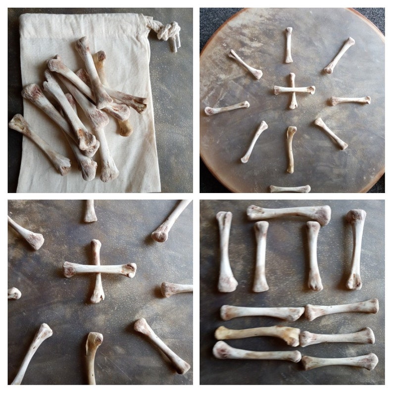 Chicken Bone Throwing Oracle Set N08 Hoodoo Voodoo Bones Etsy UK