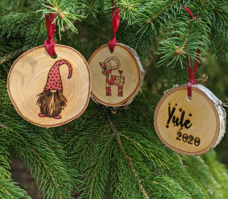 Yule Ornaments Yule Goat Yule 2020 Tomte Ornament Pagan Etsy