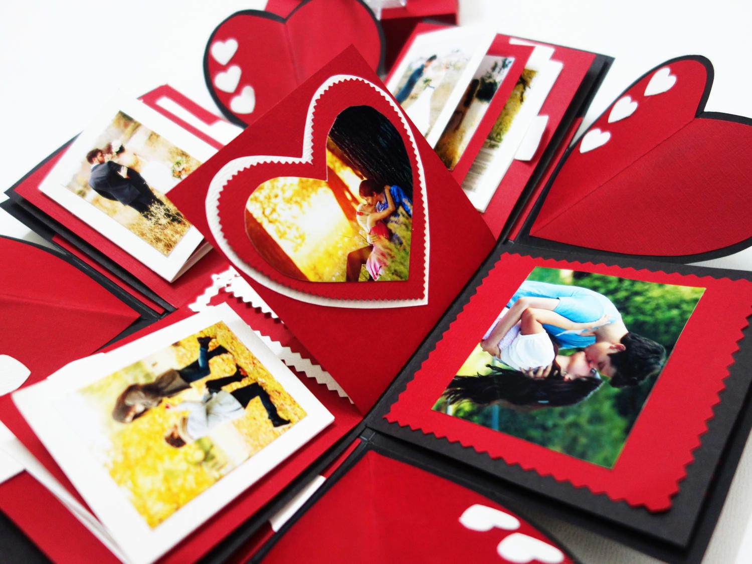 Explosion Box /Exploding Box/ Gift Box Photo Album 100 Etsy