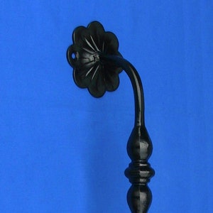 Decorative safety  grab rail for stairs, handrail. grabrail for garage  1 step indoor or outdoor hand rail, solid steel
