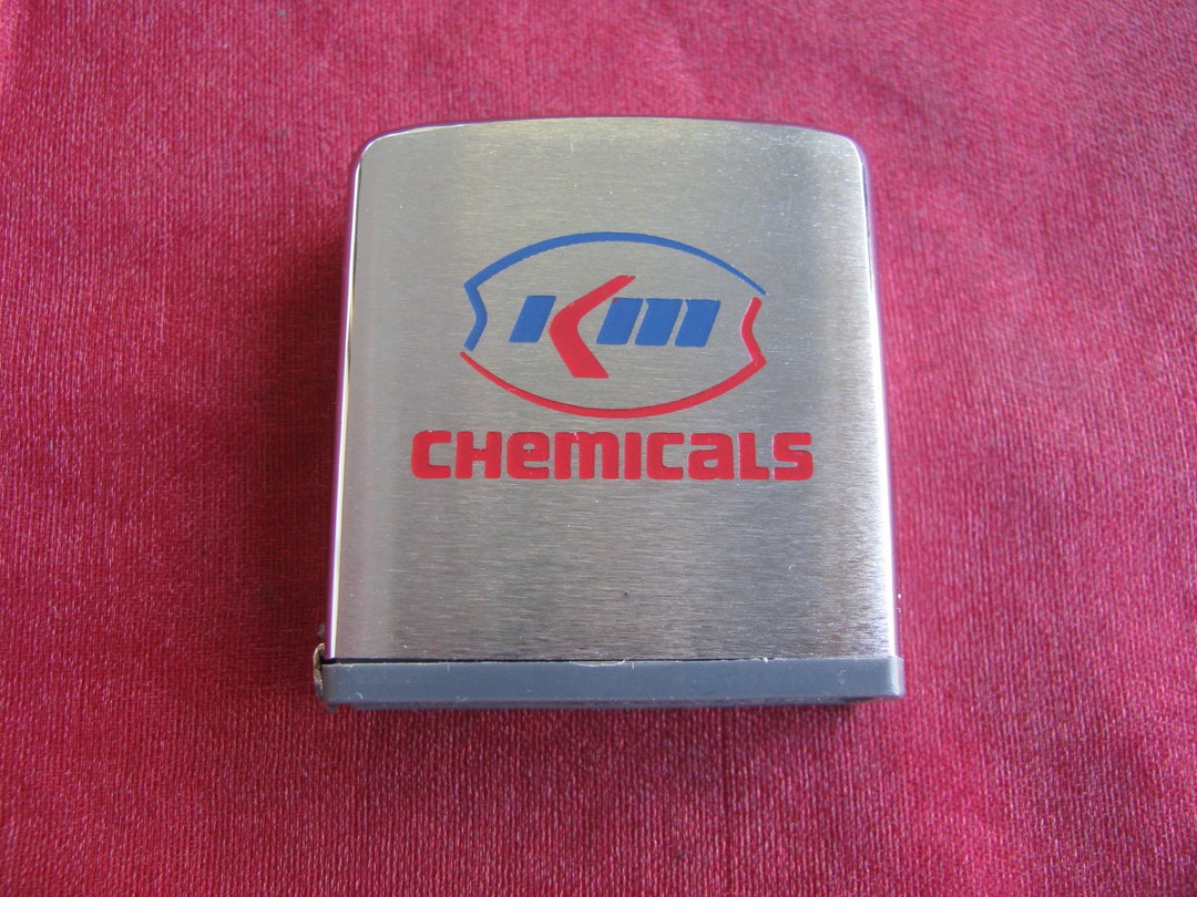 Vintage Zippo Tape Measure Advertising KM Kerrmcgee Etsy