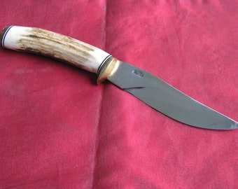 Irvin Campbell IRBI Custom Handmade Trailing Point Hunting Knife