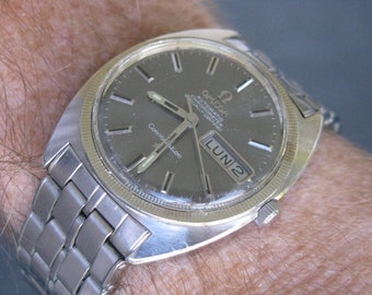 Vintage Omega Constellation Chronometer Edelstahl Automatik Armbanduhr