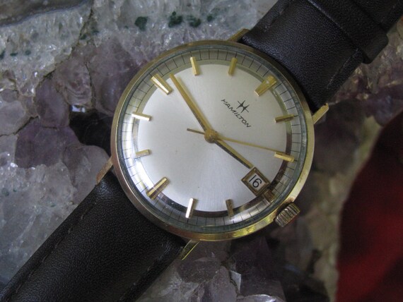 Hamilton Vintage 10K RGP Manual Wind Wrist Watch … - image 1