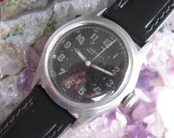 Chatham Instrument by Zenith Vintage Stainless Steel Military Style Wrist Watch