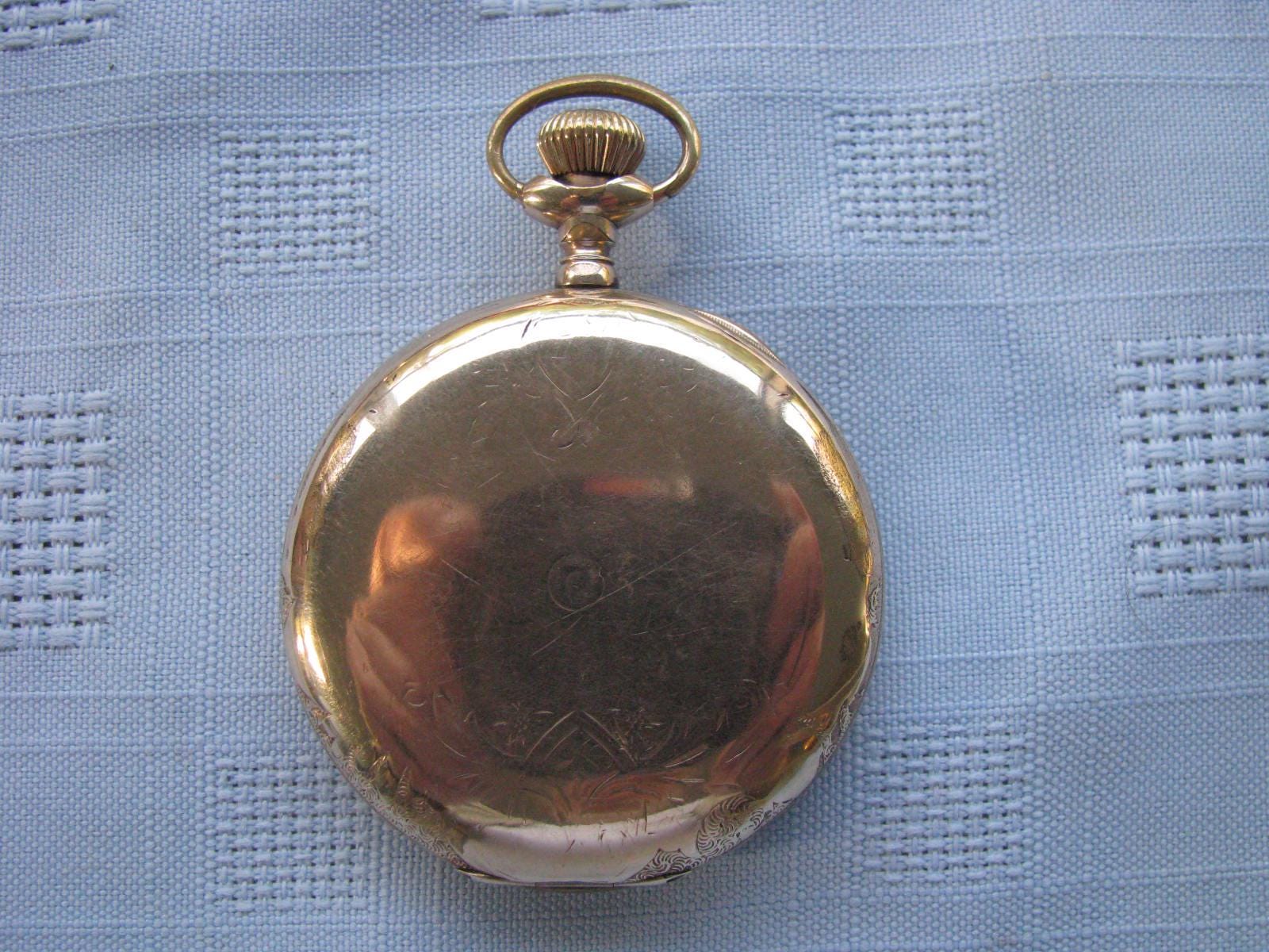 Elgin pocket watch case - Etsy 日本
