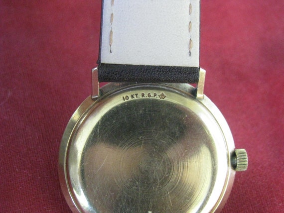 Hamilton Vintage 10K RGP Manual Wind Wrist Watch … - image 5