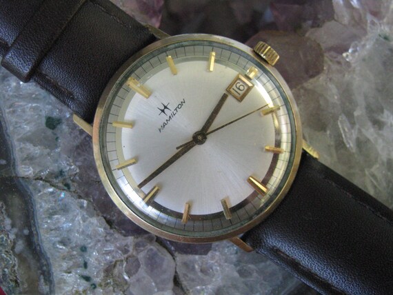 Hamilton Vintage 10K RGP Manual Wind Wrist Watch … - image 6