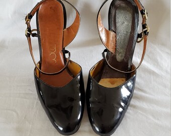 60s style heels