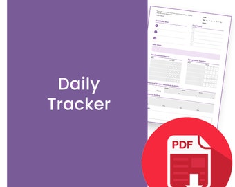 CanPlan Cancer Planner V5 - SOLO tracker giornaliero - Download PDF (A5 stampabile)