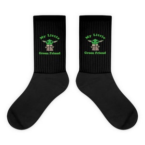 My Little Green Friend Socks