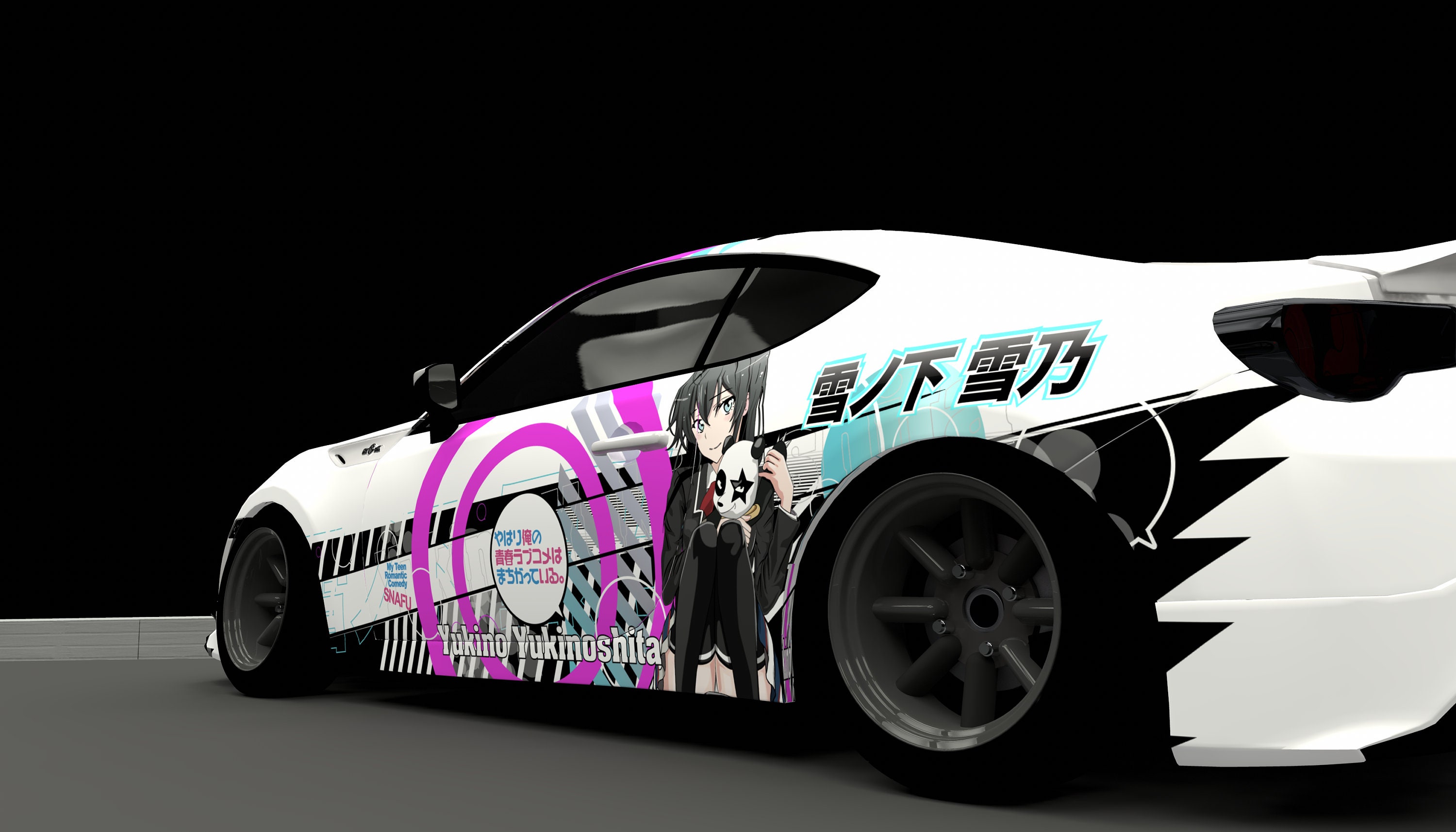 PRICE Drop / Yukino Yukinoshita 雪ノ下 雪乃 Itasha Design Download Etsy