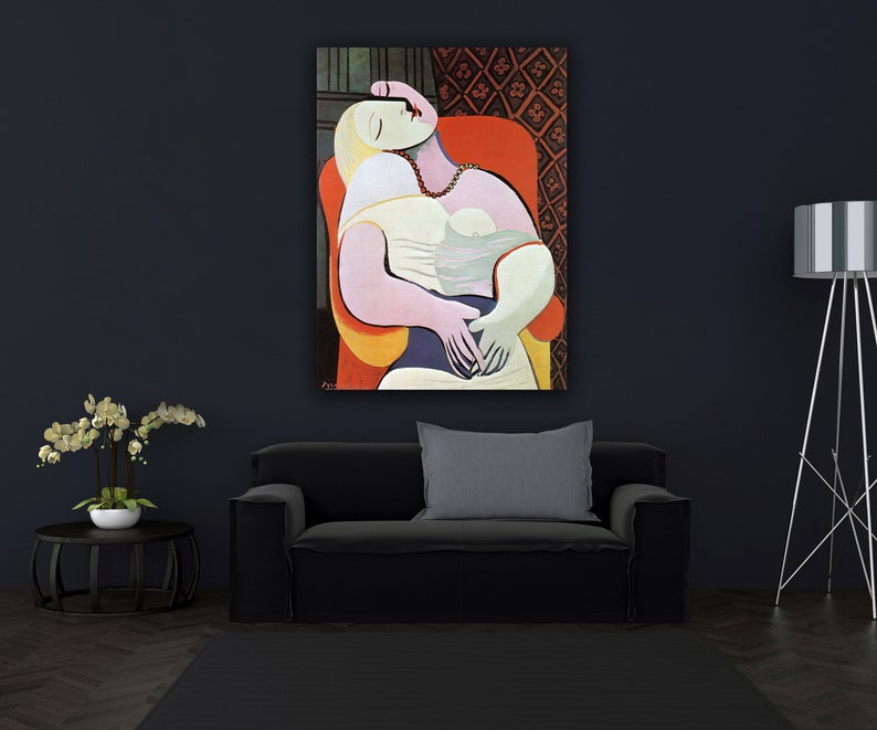 Picasso Art El Sueño Por Pablo Picasso 1932 Canvas Print Wall - Etsy España