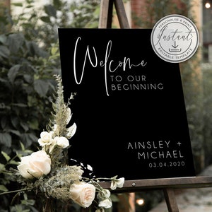 Bienvenidos wedding welcome sign template Mexico agave -  Portugal