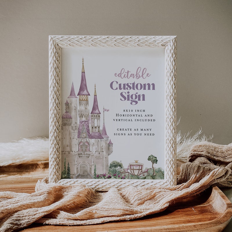 Princess Sign - Etsy