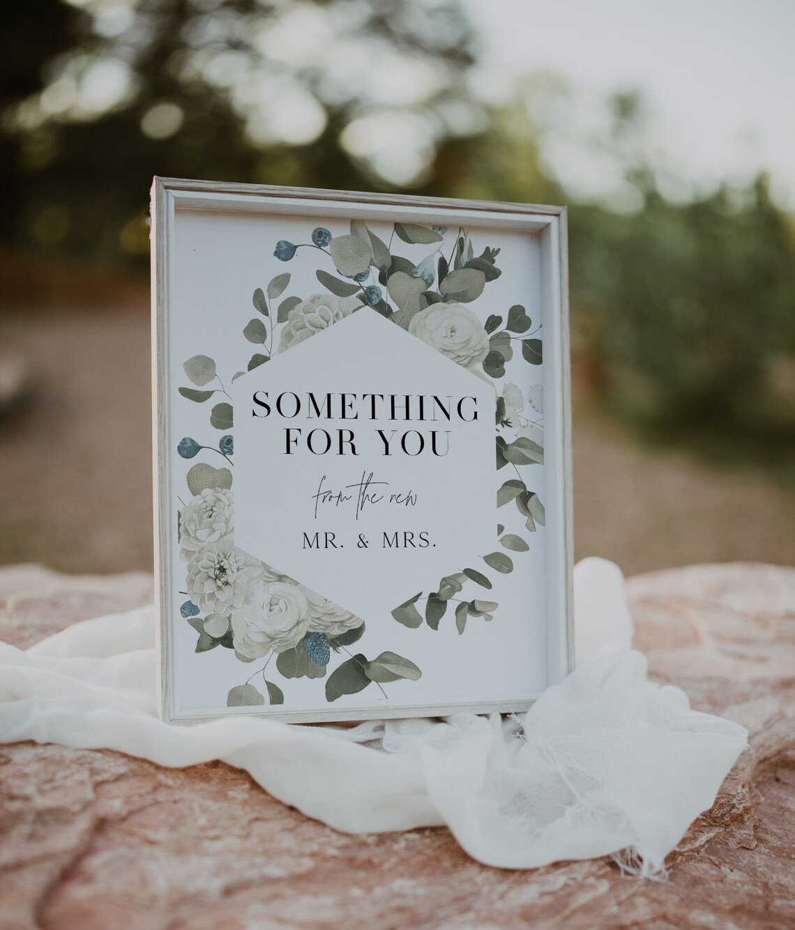 Rustic Greenery Favors Sign Template Please Take One Editable - Etsy
