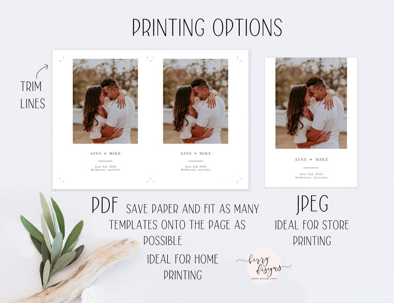 Download Diy Date Announcement Printable Save The Date Templett Minimalist Save Our Date Modern Minimal Photo Save The Date Editable Template Paper Party Supplies Invitations Announcements Delage Com Br
