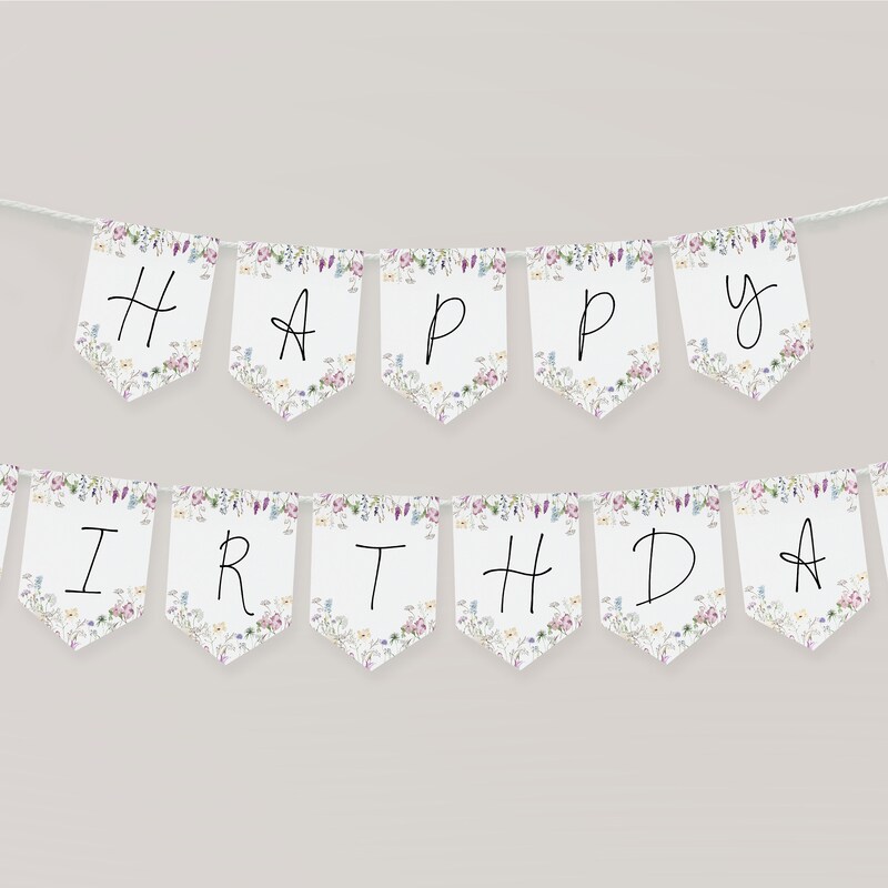 1st Birthday Banner - Etsy